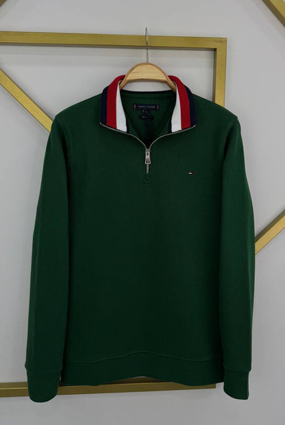 TOMMY HİLFİGER Yakalı Sweatshirt