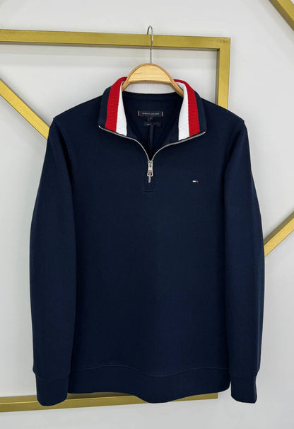 TOMMY HİLFİGER Yakalı Sweatshirt