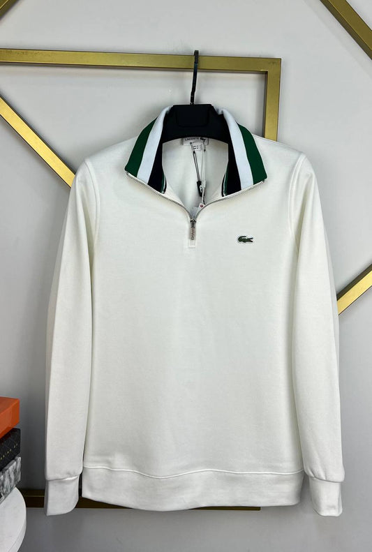 LACOSTE Yarım Fermuarlı Yaka Sweatshirt