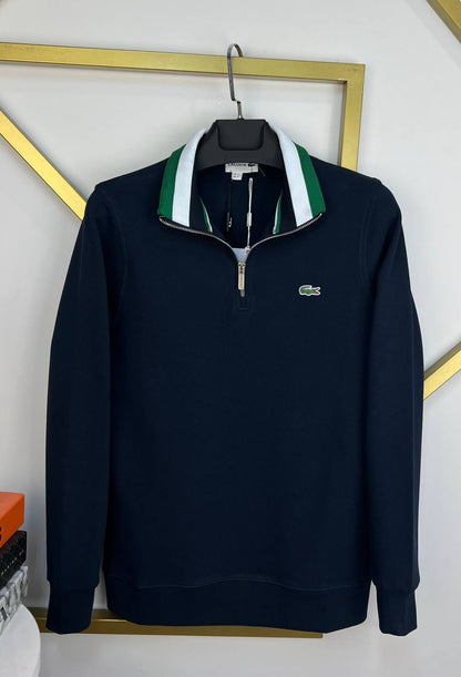 LACOSTE Yarım Fermuarlı Yaka Sweatshirt