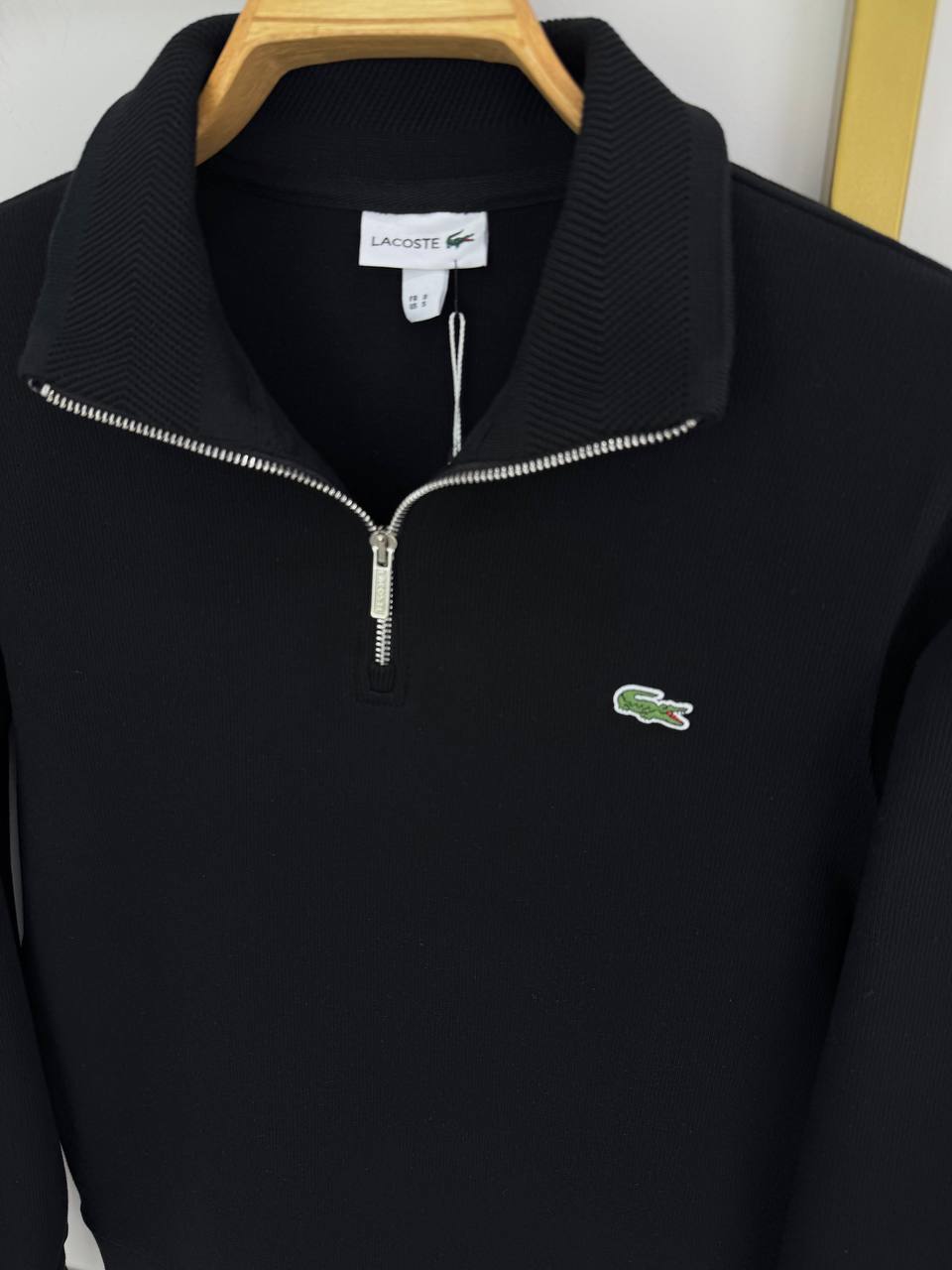 LACOSTE Yarım Fermuarlı Yaka Sweatshirt