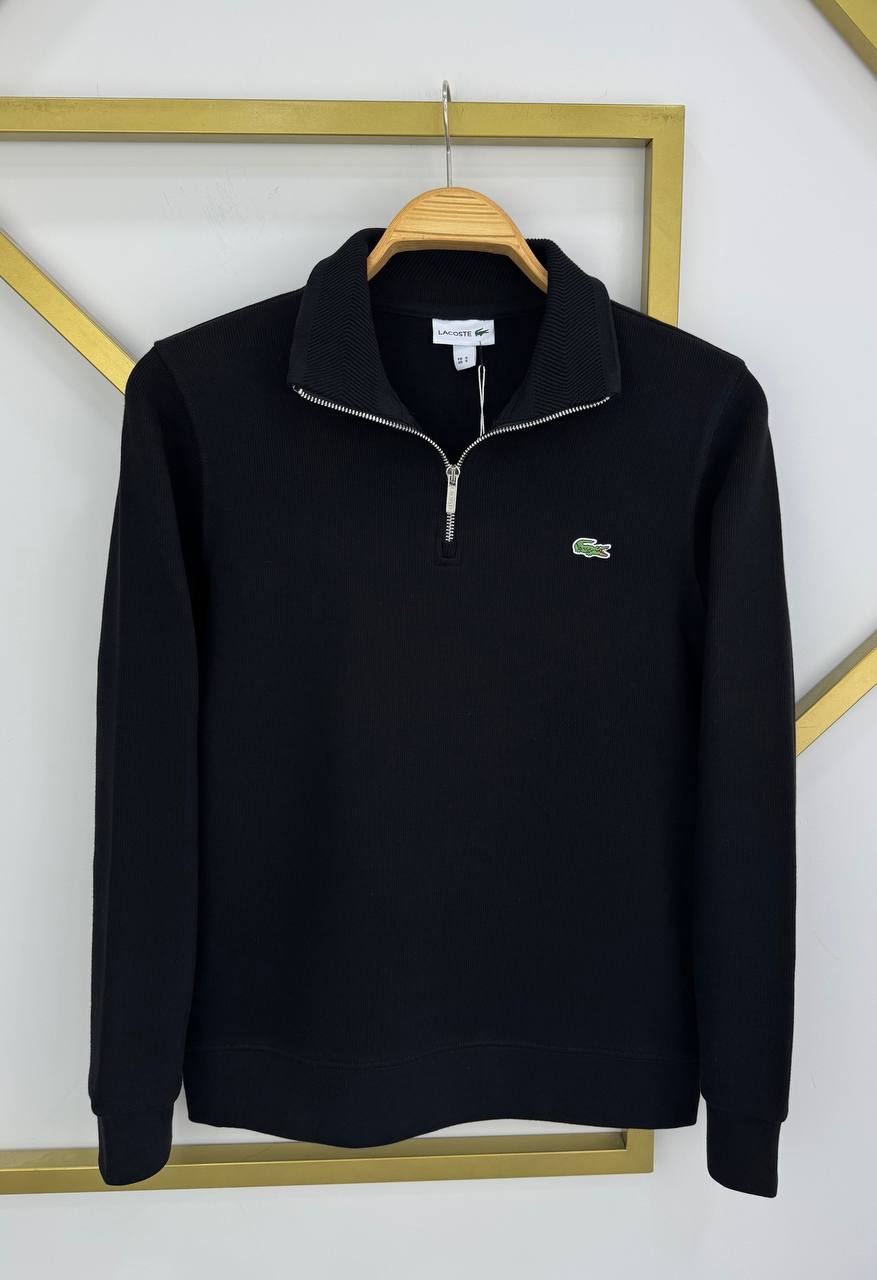 LACOSTE Yarım Fermuarlı Yaka Sweatshirt