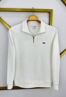 LACOSTE Yarım Fermuarlı Yaka Sweatshirt
