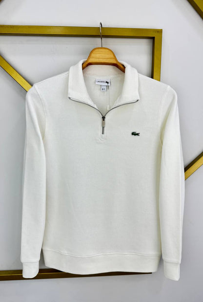 LACOSTE Yarım Fermuarlı Yaka Sweatshirt