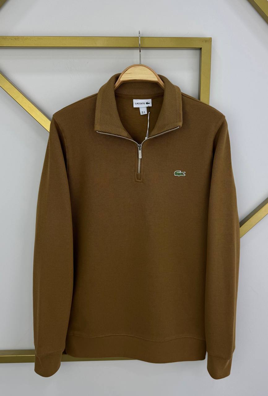 LACOSTE Yarım Fermuarlı Yaka Sweatshirt