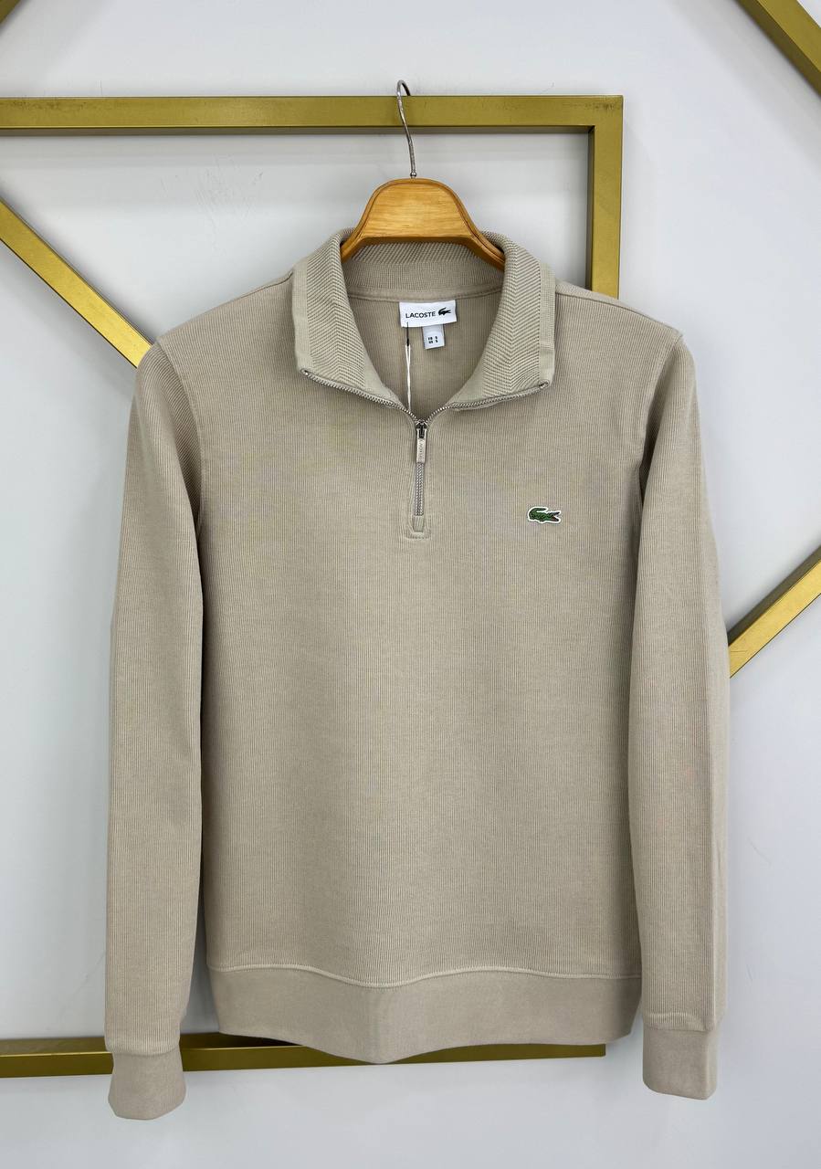 LACOSTE Yarım Fermuarlı Yaka Sweatshirt